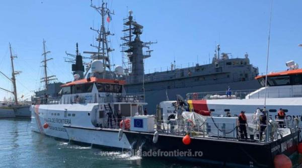 Misiune în Mediterană: Nava maritimă de supraveghere MAI 1107 a Gărzii de Coastă a ajuns acasă
