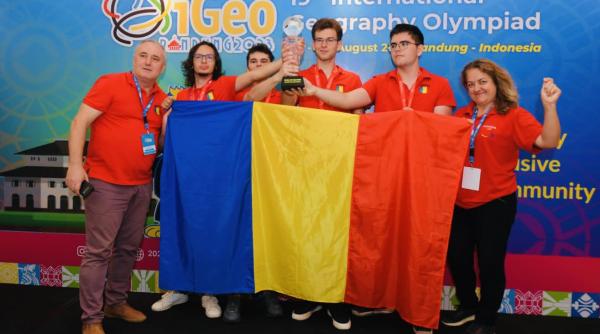 România, locul 1 în lume la Olimpiada Internațională de Geografie. Medalii de aur și argint pentru elevii români