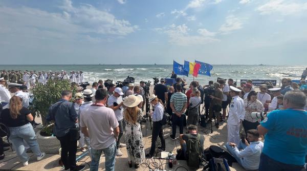 Klaus Iohannis, mesaj la Ziua Marinei: Vom susține Ucraina oricât va fi necesar