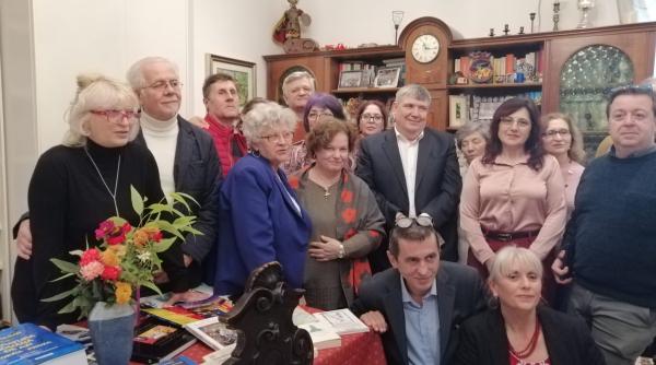 Dezbateri împreună cu scriitori italieni. Valeriu Barbu: „Entuziasmul participanților mi-a dat curaj”/ VIDEO