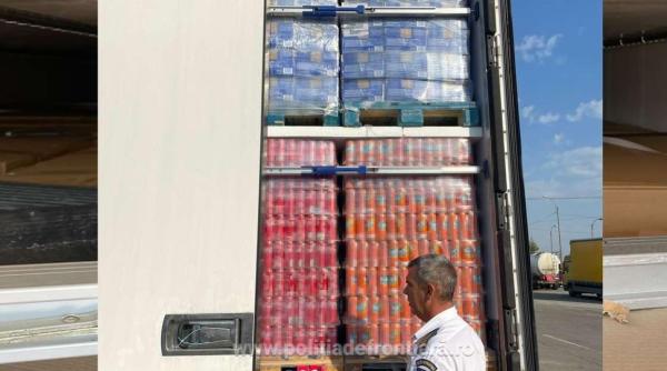 Captura impresionantă la graniţa cu Bulgaria: Țigări de contrabandă, în valoare de aproape 11 milioane de lei, descoperite la vama Giurgiu