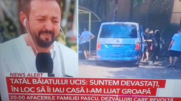 Tatăl lui Sebi, victima de la Vama Veche, în lacrimi: "Sora lui doarme cu poza fratelui în mână" 