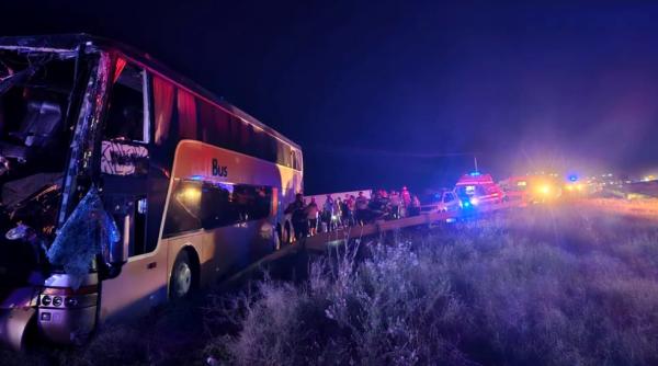 Ministerul de Externe, oficial despre accidentul de autocar de la Brăila, în care se aflau zeci de pasageri din Moldova
