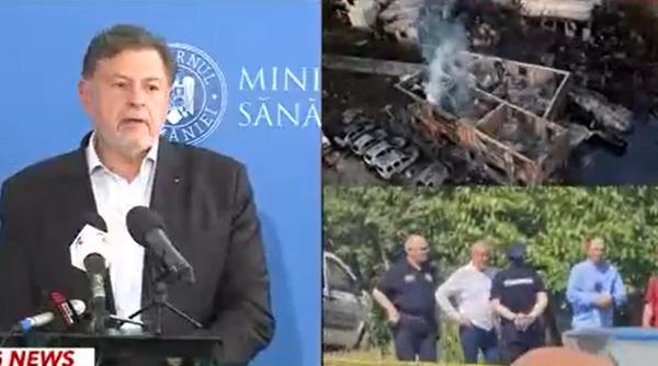 Ministrul Rafila, despre răniții transportați în străinătate: „Un pacient trimis la Milano este în stare critică“