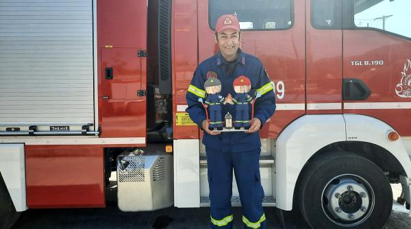 Româncă aflată în vacanță Thassos, gest superb de mulțumire pentru pompierii greci și români: "Am vrut să îmi arăt respectul" - FOTO