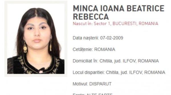 Mesaj RO-ALERT: O minoră de 14 ani şi un copil de un an şi 10 luni, dispăruţi de la domiciliul din Chitila