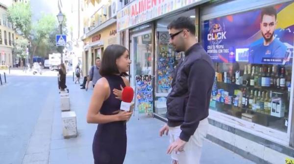 Român arestat în Spania, după ce a agresat sexual în direct o reporteriță. Imaginile au ajuns pe Internet - VIDEO