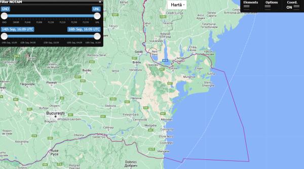 România închide spațiul aerian din nordul Dobrogei din cauza „intensificării atacurilor rusești asupra porturilor ucrainene de la Dunăre“ 