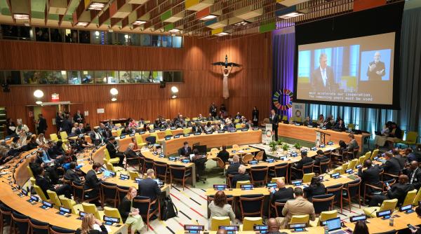 Iohannis, la New York: „România a depăşit jumătate din ţintele implementării Agendei 2030 pentru Dezvoltarea Durabilă“