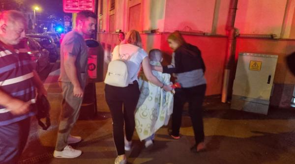 Alertă de incendiu la un spital din Timişoara. Zeci de copii au fost evacuaţi
