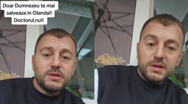 Un român, dezamăgit complet de sistemul medical din Olanda: Doar Dumnezeu te poate salva! - VIDEO