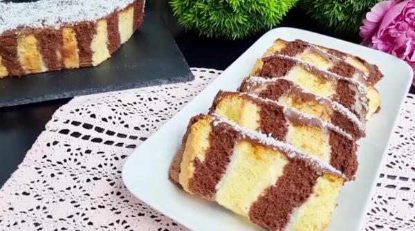 Chec de casă cu cremă de Nutella și vanilie: O delicatesă pufosă care îți va încânta gusturile