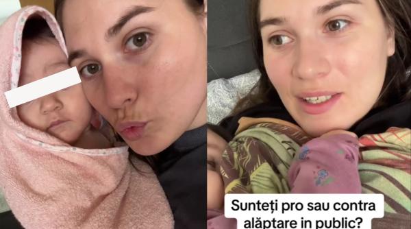 O româncă din Germania povestește ce s-a întâmplat când și-a alăptat copilul în public:„În România n-ar fi fost așa”