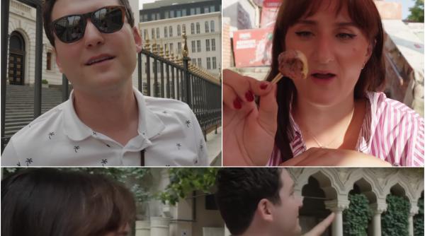 Doi vloggeri americani s-au îndrăgostit pur și simplu de București: "E mai curat și mai frumos decât în Paris" - VIDEO