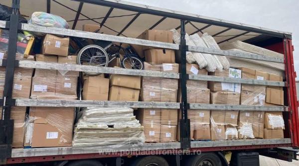 Trei camioane, burdușite cu deșeuri din Germania și Italia, oprite în vama Giurgiu