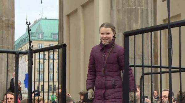Greta Thunberg, amendată de poliție pentru a doua oară în trei luni 