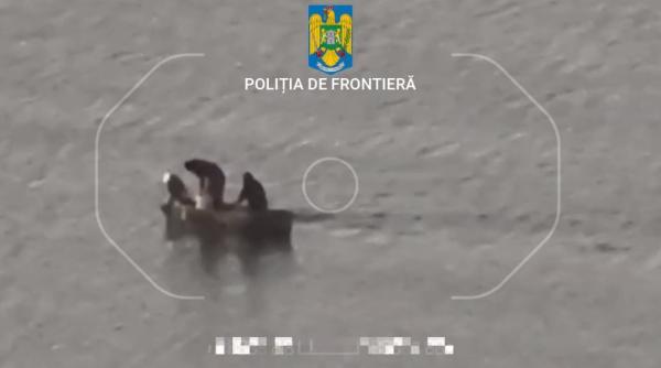 Braconieri români, prinși cu ajutorul dronelor: două ambarcaţiuni, două sute de kilograme de pește și sute de metri de plasă, confiscate