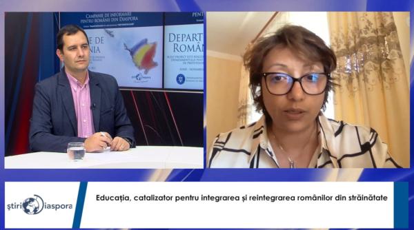 Educația, catalizator pentru integrarea și reintegrarea românilor din străinătate. Claudia Puiu-Barraud, Președinta Centrului Franco-Român, la Departe de România - VIDEO