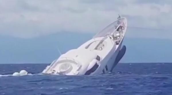 Iahtul de 38 de milioane de euro al unui milionar s-a scufundat în Singapore. Similarități cu Titanicul