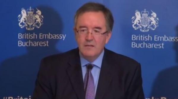 Ambasadorul Marii Britanii la Bucureşti, la final de mandat: Românii să vorbească de bine această minunată ţară