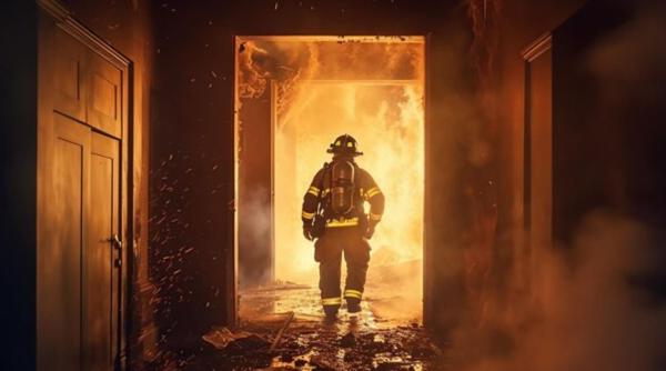 O asistentă româncă, eroină în Austria: A salvat un bărbat dintr-un incendiu care a cuprins un bloc de apartamente