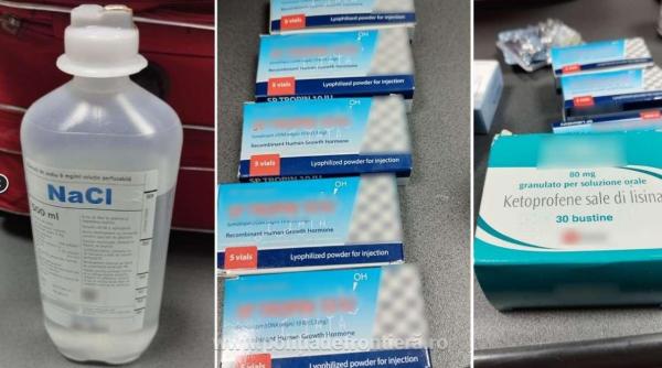 Trei români, prinși cu substanțe dopante de mare risc la intrarea în țară