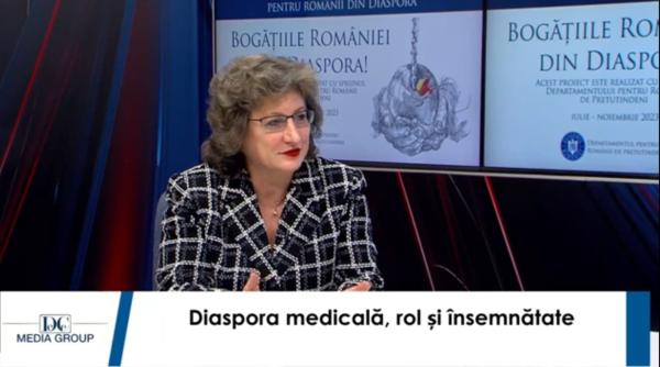 Ce poate face diaspora medicală pentru țară. Dr. Diana Păun: „Țin stindardul sus și dovedesc cât de valoroasă este școala medicală românească!” - VIDEO 