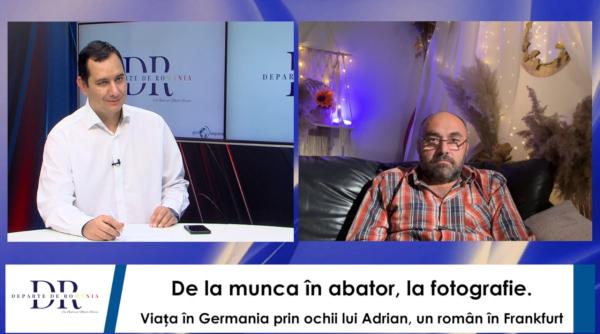  De la munca în abator, la fotografie. Viața de zi cu zi în Germania prin ochii lui Adrian, un român din Frankfurt