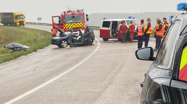 Microbuz cu români, accident mortal în Franța. Poliția a demarat o anchetă amplă pentru a stabili ce s-a întâmplat