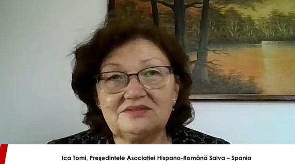 Ica Tomi, preşedinta Asociaţiei Salva din Spania: „Diaspora este o mică Românie în sine în fiecare loc unde suntem“