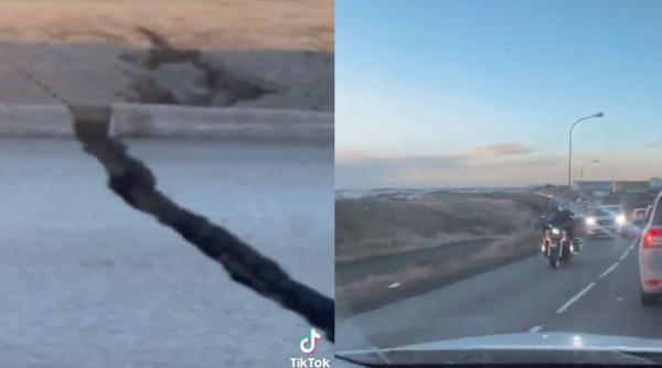 Erupția vulcanică amenință Islanda: tunelul de magmă își face drum spre suprafață. Imaginile momentului