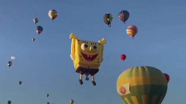 Mexicul și-a împodobit cerul de culori la Festivalul Internațional al Baloanelor cu aer cald