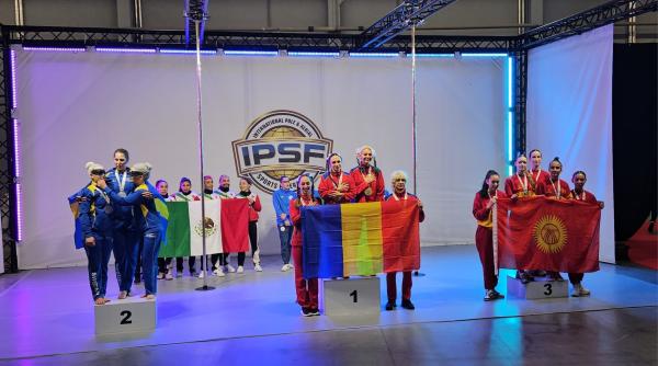 Diana Gavrilă, una dintre reprezentantele României la Campionatul Mondial de Pole și Aerial Sports: Aur, după doar patru ani de sport de performanță