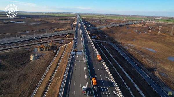 Primul lot al autostrăzii A0 din jurul Bucureștiului va fi inaugurat miercuri, 29 noiembrie. UMB a finalizat lucrările înainte de termen