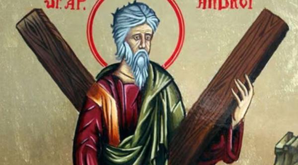 Sfântul Andrei, ocrotitorul românilor, prăznuit pe 30 noiembrie: Tradiţii, obiceiuri și superstiţii