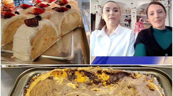 "Spun că n-au mâncat așa ceva în viața lor". Preparatul pentru care englezii fac coadă la cofetăria unor românce din Anglia - VIDEO