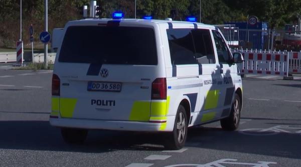 Prins la furat din magazine, un român din Danemarca a amenințat un polițist