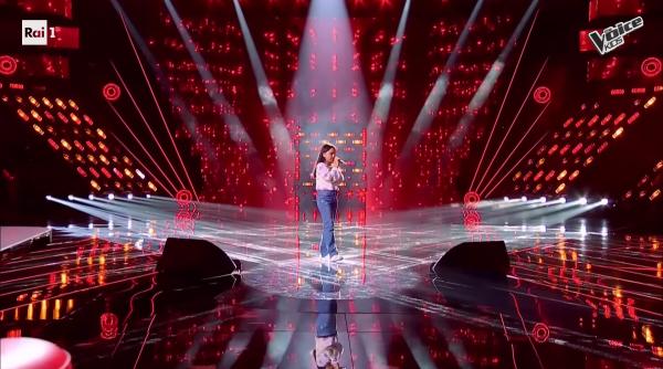 Valentina, o româncă de 10 ani, este în finala de la The Voice Kids Italia. Fetița i-a dat gata pe jurați