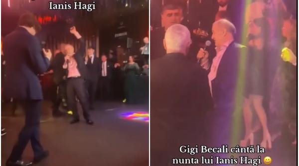Gigi Becali, show total la cununia lui Ianis Hagi. Imaginile fac înconjurul Internetului - VIDEO