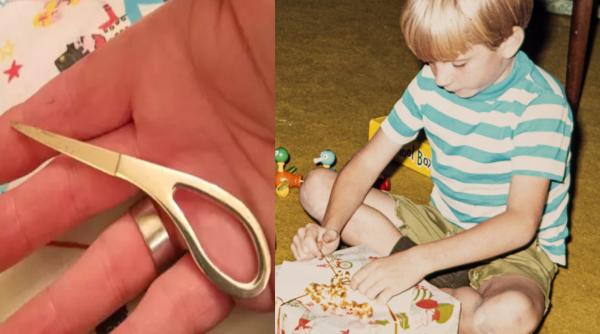 Tată indignat, după ce copilul său a primit „un fel de briceag” cadou la un pachet de biscuiți: „Ce fel de jucărie surpriză este asta?”