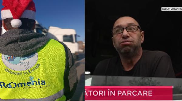 Românii din diaspora i-au colindat pe șoferii de TIR din parcările Europei: „Când am auzit 'Crăciun Fericit', am zis: Doamne, românii mei!“ / VIDEO