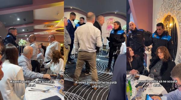 Revelion de coșmar pentru un grup de români din Spania, scoși afară din restaurant cu poliția: Dacă nu ieșim ne arestează! - VIDEO