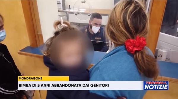 Update. O fetiță de 5 ani a fost găsită abandonată, în Italia, rătăcind singură pe străzi. A fost dată afară din casă de Anul Nou