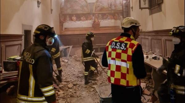 Zeci de răniți în timpul unei nunți din Italia, după ce podeaua localului unde petreceau s-a prăbușit - VIDEO