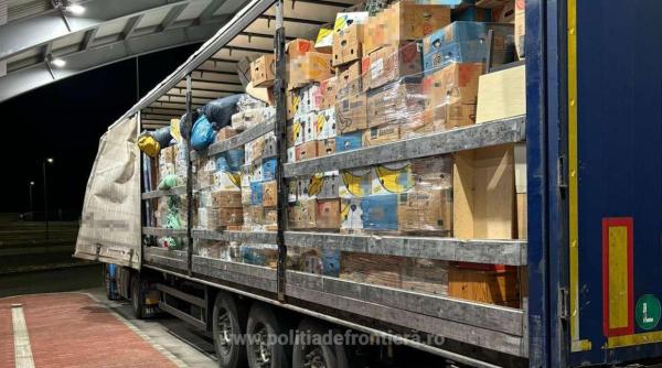 Trei camioane, pline cu deșeuri din Austria și Ungaria, nu au fost lăsate să intre în țară