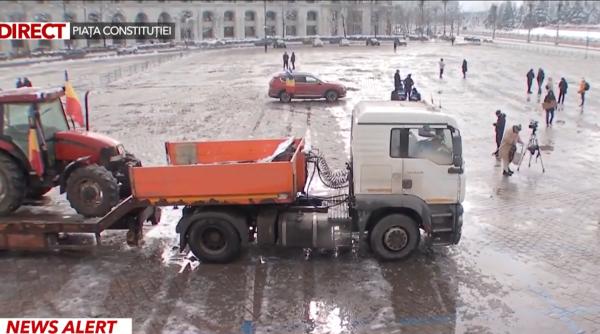 Nemții, care au dat startul protestelor fermierilor în Europa, râd de noi: „Doar un singur tractor la manifestația din fața Parlamentului din București“