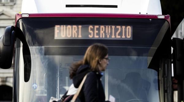Grevă în transporturi în Italia, pe 24 ianuarie. Zboruri anulate în mai multe aeroporturi, autobuzele locale rămân în garaje