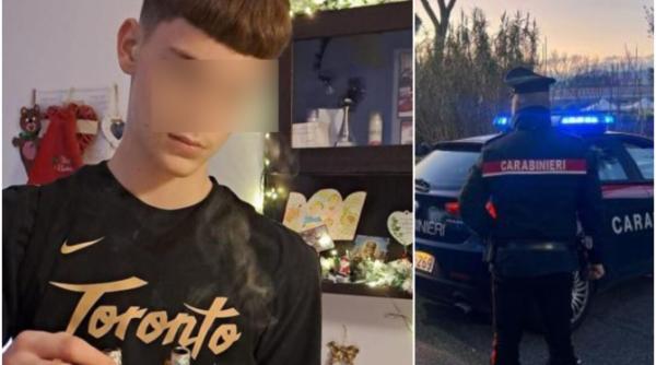 Înmormântarea lui Alexandru Ivan, copilul român de 14 ani ucis în Italia, s-a încheiat cu focuri de artificii 