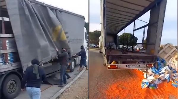 Șoferi români, șocați de atitudinea protestatarilor și jandarmilor din Franța: „M-am temut pentru viața mea. M-au bruscat, nimeni nu a intervenit“