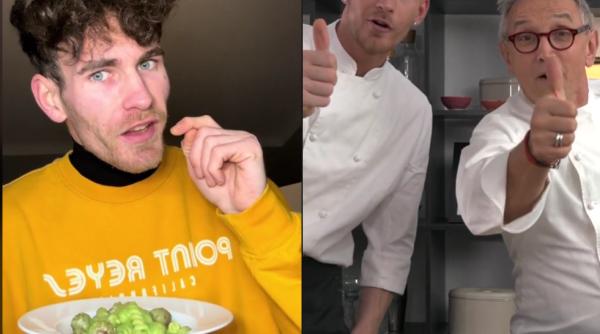 Un bucătar român face senzație în Italia: „Am fost primul care a făcut conținut de acest tip pe TikTok”